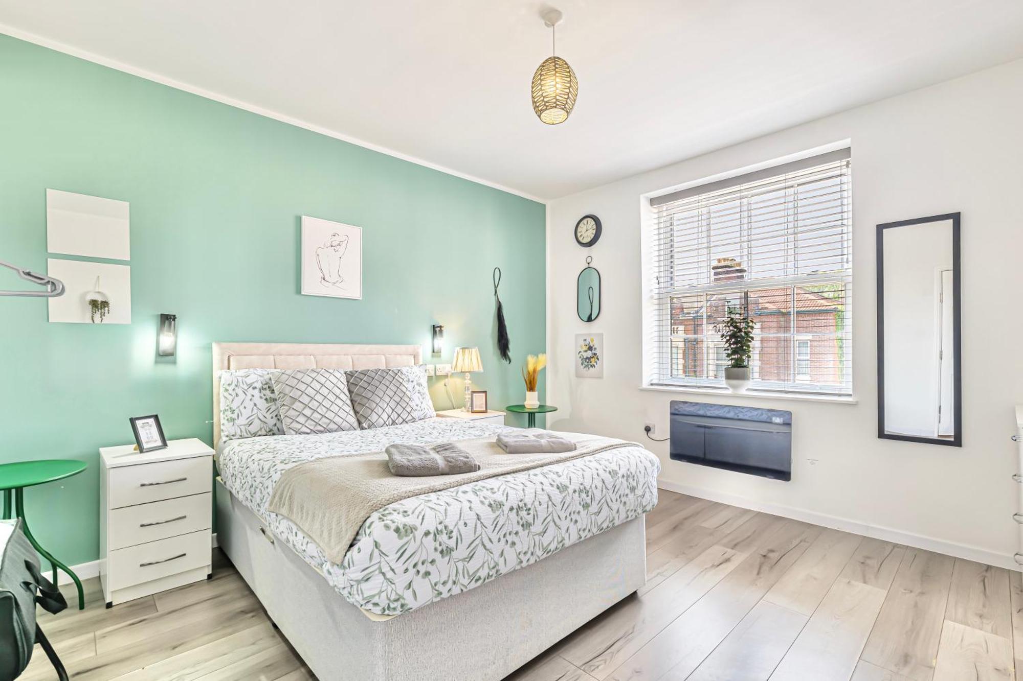 Appartement Large One Bedroom Southsea Sleeps 3 - Free Parking *