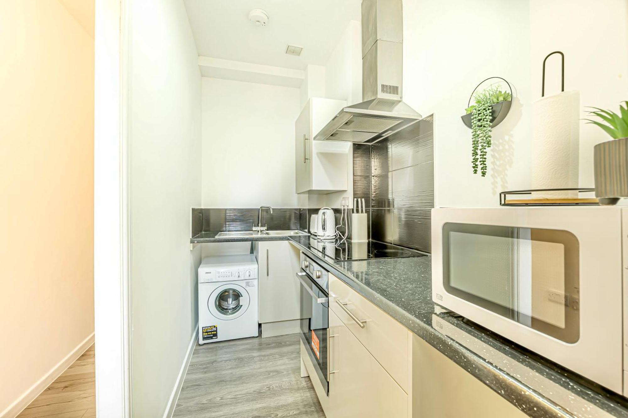 Appartement Large One Bedroom Southsea Sleeps 3 - Free Parking