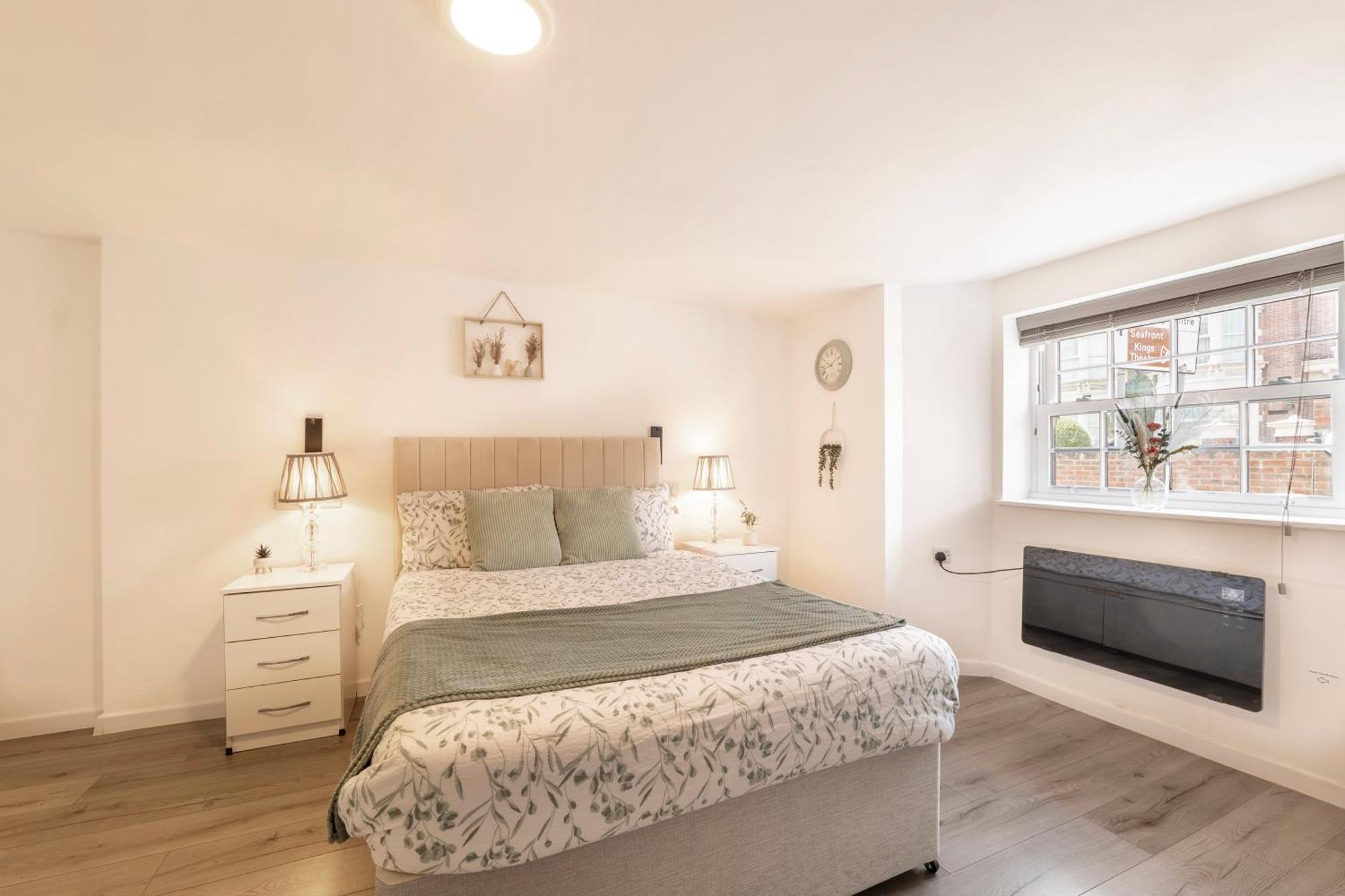 Appartement Large One Bedroom Southsea Sleeps 3 - Free Parking Portsmouth