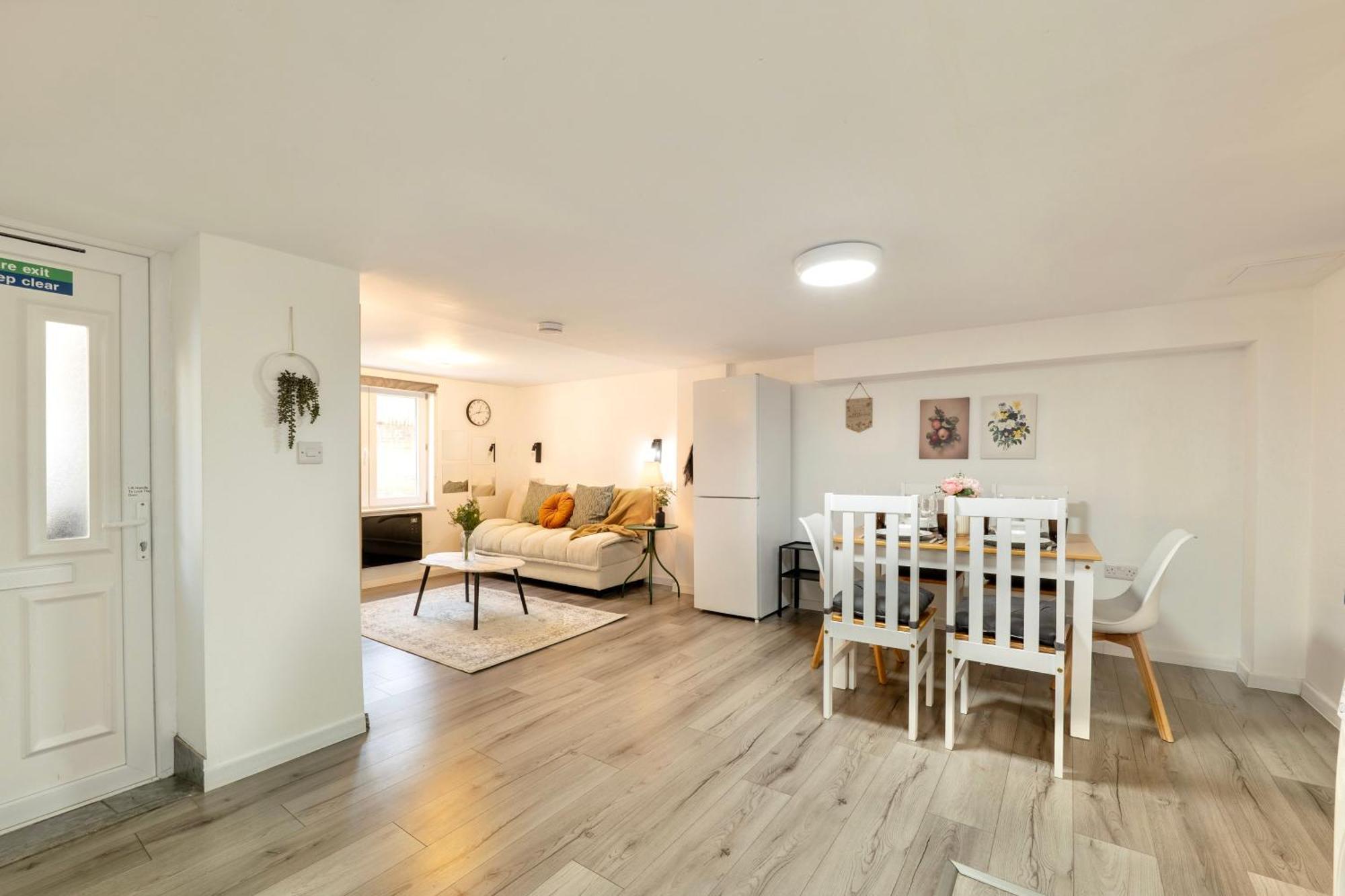 Appartement Large One Bedroom Southsea Sleeps 3 - Free Parking Portsmouth